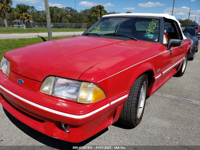 Aukcja sprzedaży 1991 Ford Mustang Gt/cobra Gt, vin: 1FACP45E4MF140324, numer aukcji: 41287831