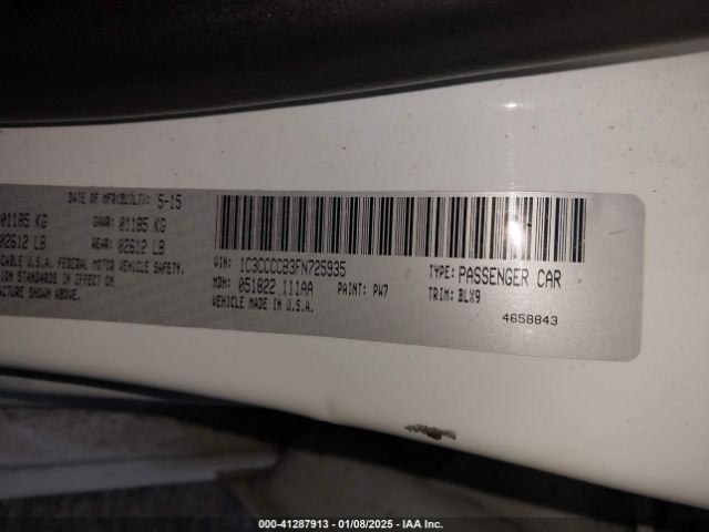1C3CCCCB3FN725935 Chrysler 200 C