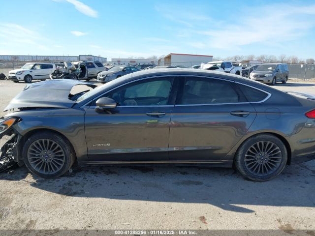 3FA6P0RU0HR314681 Ford Fusion Hybrid Titanium