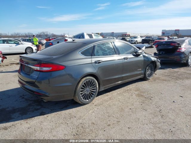 3FA6P0RU0HR314681 Ford Fusion Hybrid Titanium