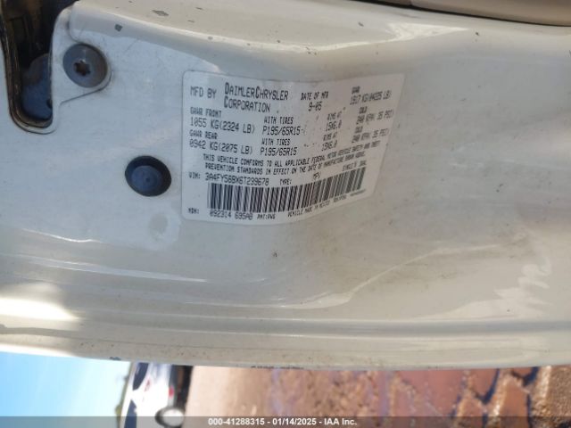 2006 CHRYSLER PT CRUISER 3A4FY58BX6T239678 Photo 8