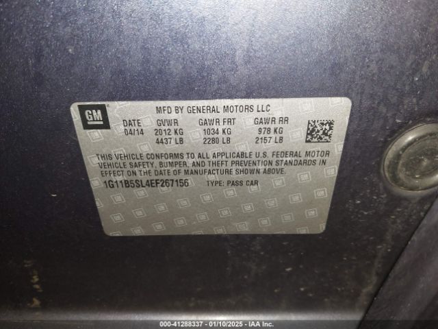 1G11B5SL4EF267156 Chevrolet Malibu 1ls