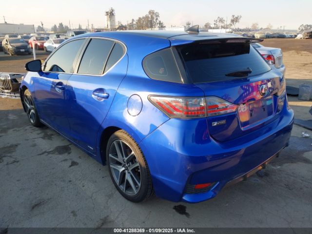 JTHKD5BH8G2267168 Lexus CT 200H