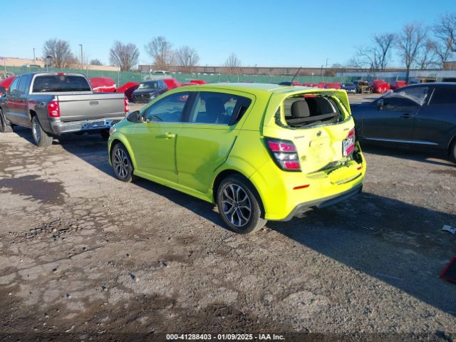 1G1JD6SB3K4114752 Chevrolet Sonic Lt Auto
