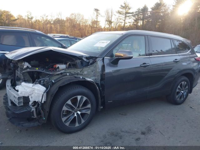 5TDGBRCH8NS559153 Toyota Highlander Hybrid Xle