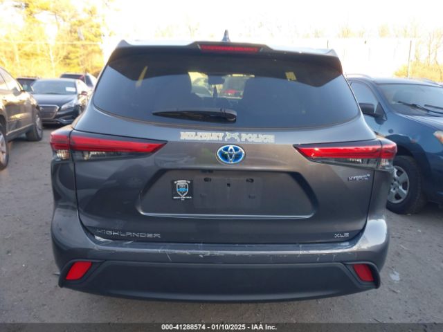 5TDGBRCH8NS559153 Toyota Highlander Hybrid Xle