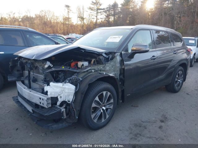 5TDGBRCH8NS559153 Toyota Highlander Hybrid Xle