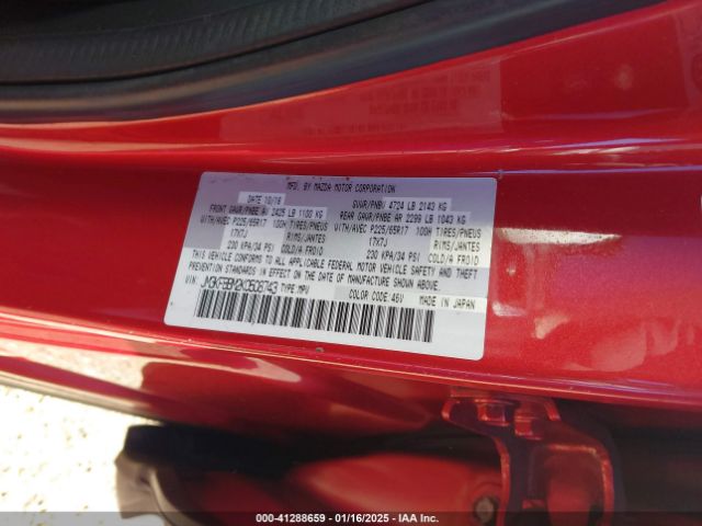 JM3KFBBM2K0508743 Mazda CX-5 SPORT