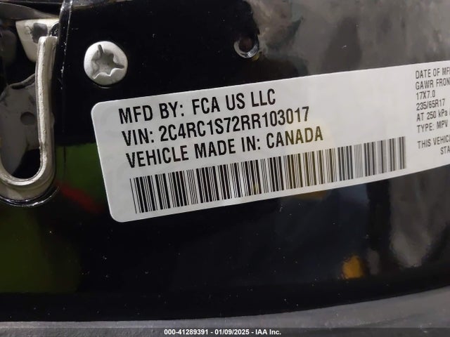 2C4RC1S72RR103017 Chrysler Pacifica Hybrid Select