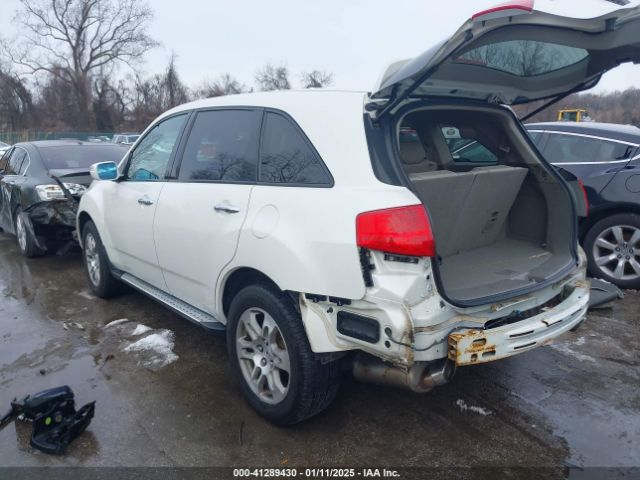 2008 ACURA MDX 2HNYD28398H519437 Photo 2
