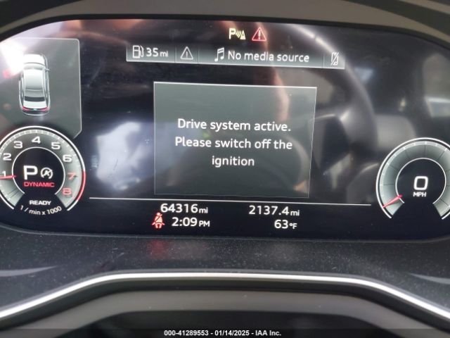 WAUEAAF43NN012962 Audi A4 Premium Plus 45 Tfsi S Line Quattro S Tronic