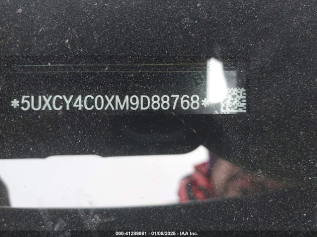 5UXCY4C0XM9D88768 BMW X6 Sdrive40i