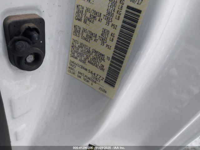 1N6AA1C84HN564772 Nissan TITAN SV