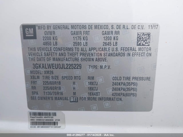 GMC Terrain Slt Diesel 2018 3GKALWEU0JL225229 Image 9