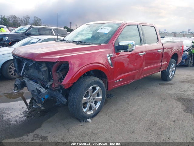 Ford F-150 Lariat 2022 1FTFW1ED7NFB64182 Image 2