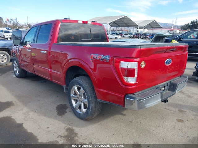 Ford F-150 Lariat 2022 1FTFW1ED7NFB64182 Image 3