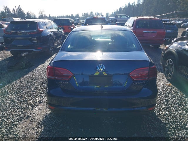 41290527 :رقم المزاد ، 3VW637AJXDM295156 vin ، 2013 Volkswagen Jetta Hybrid Se مزاد بيع