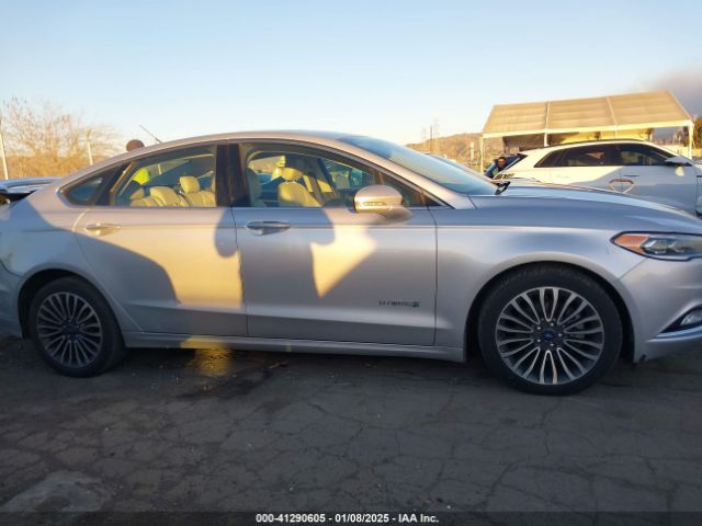 3FA6P0RU0JR269845 Ford Fusion Hybrid Titanium