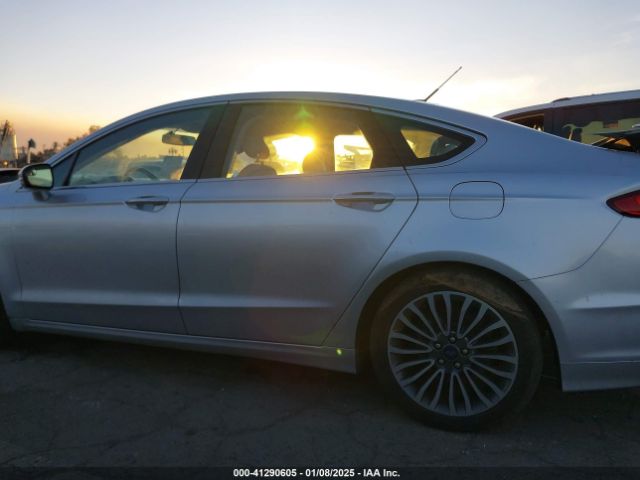 3FA6P0RU0JR269845 Ford Fusion Hybrid Titanium
