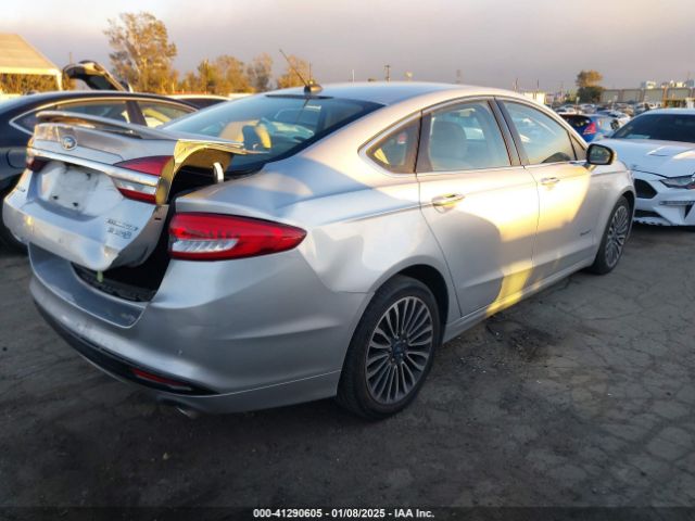 3FA6P0RU0JR269845 Ford Fusion Hybrid Titanium