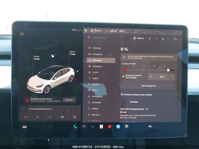 5YJ3E1EA2NF130747 Tesla Model 3 Rear-wheel Drive