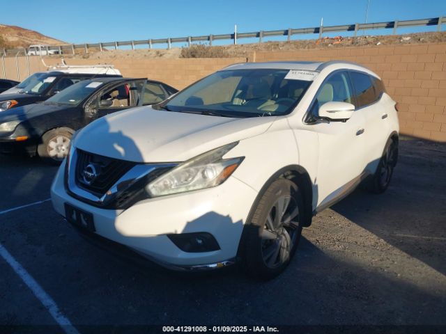 5N1AZ2MGXFN222288 Nissan Murano Platinum