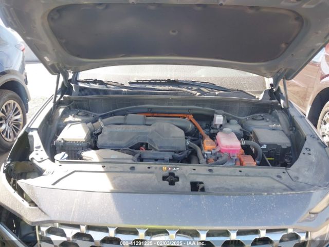 KM8S2DA11NU048538 Hyundai Santa Fe Hybrid Blue