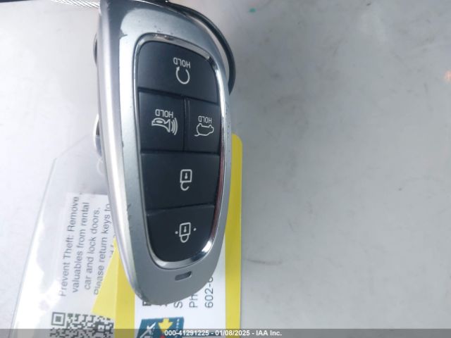 KM8S2DA11NU048538 Hyundai Santa Fe Hybrid Blue