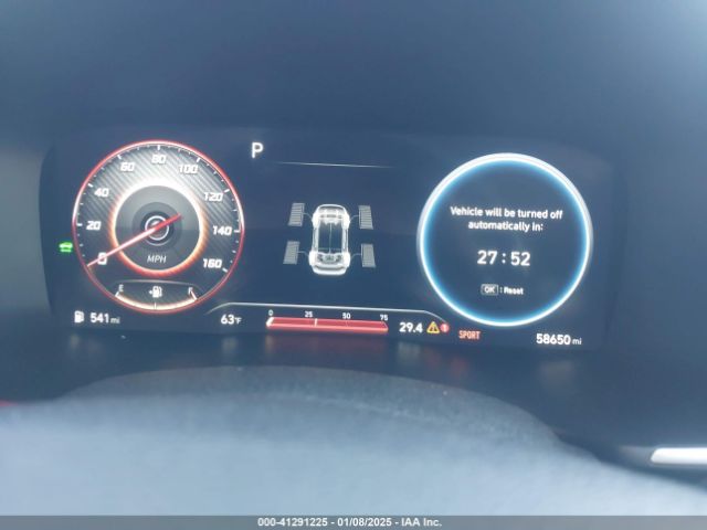 KM8S2DA11NU048538 Hyundai Santa Fe Hybrid Blue