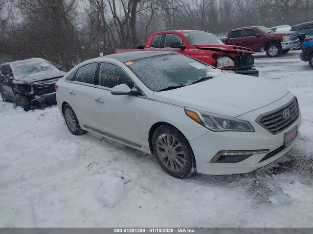 2015 Hyundai Sonata Limited მანქანა იყიდება აუქციონზე, vin: 5NPE34AF6FH013757, აუქციონის ნომერი: 41291259