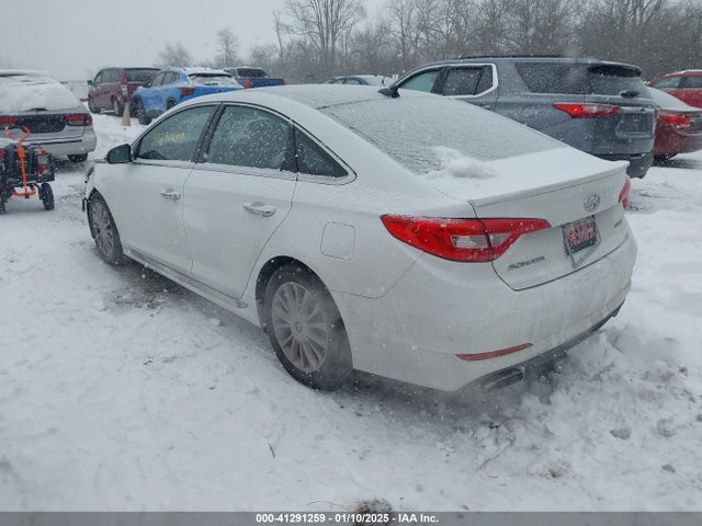 2015 Hyundai Sonata Limited მანქანა იყიდება აუქციონზე, vin: 5NPE34AF6FH013757, აუქციონის ნომერი: 41291259