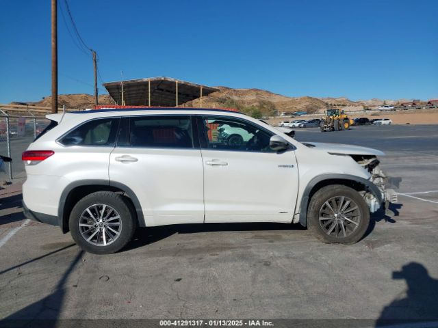5TDJGRFH2JS051886 Toyota Highlander Hybrid Xle