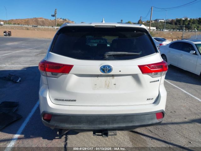 5TDJGRFH2JS051886 Toyota Highlander Hybrid Xle