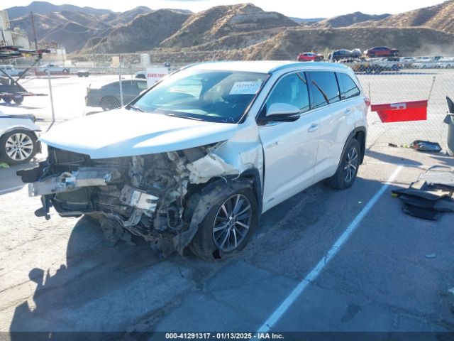 5TDJGRFH2JS051886 Toyota Highlander Hybrid Xle