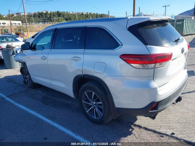 5TDJGRFH2JS051886 Toyota Highlander Hybrid Xle