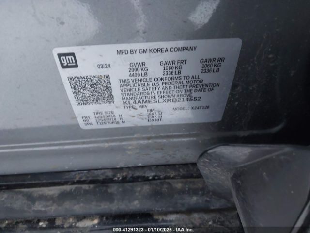 KL4AMESLXRB214552 Buick Encore Gx Sport Touring Awd