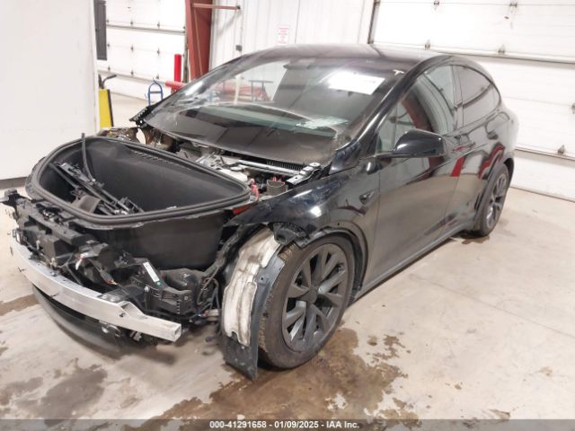 2022 TESLA MODEL X 7SAXCBE66NF351635 Photo 1