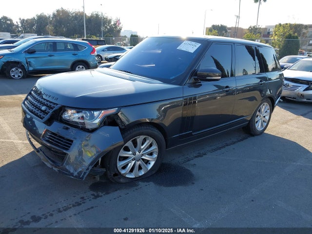 SALGS2VF0GA276595 Land Rover Range Rover 3.0l V6 Supercharged Hse