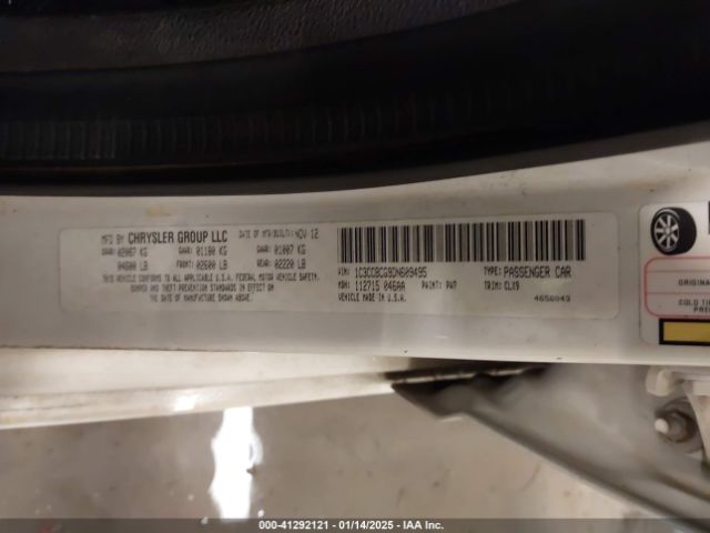 2013 CHRYSLER 200 1C3CCBCG9DN609495 Photo 8