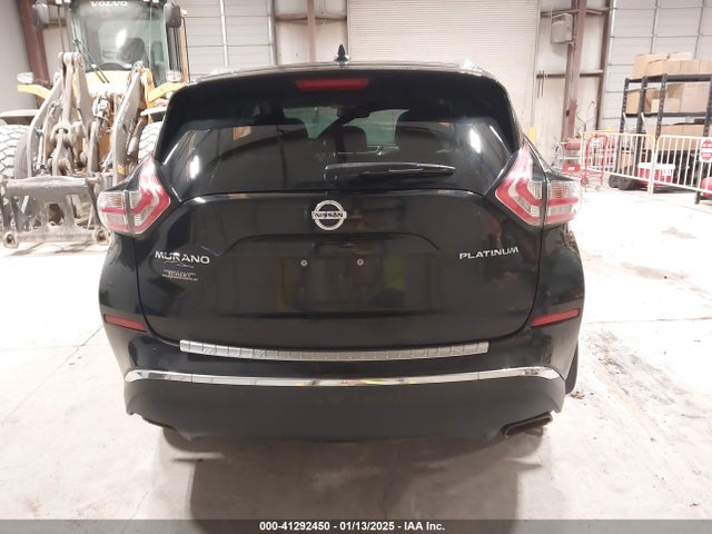5N1AZ2MG3JN189028 Nissan Murano Platinum