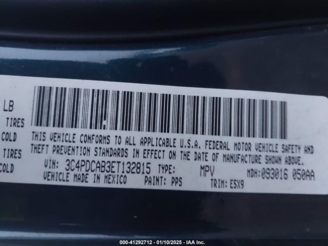 3C4PDCAB3ET132815 Dodge Journey American Value Pkg
