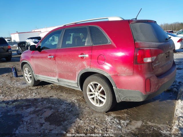 KIA SORENTO LX 2015 5XYKT4A60FG626399 Image 3