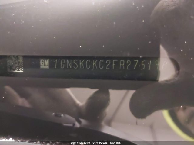 1GNSKCKC2FR275196 Chevrolet Tahoe Ltz