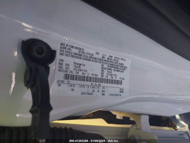 Ford FOCUS S 2018 1FADP3E29JL214225 Image 9