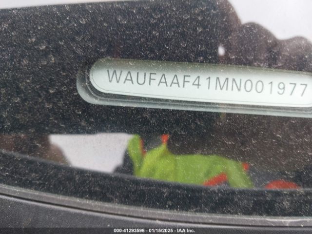WAUFAAF41MN001977 Audi A4 Prestige 45 Tfsi S Line Quattro S Tronic