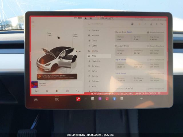 7SAYGDEE9NF564817 Tesla Model Y Long Range Dual Motor All-wheel Drive
