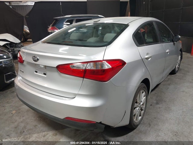 KIA FORTE LX 2014 KNAFX4A64E5100657 Image 4