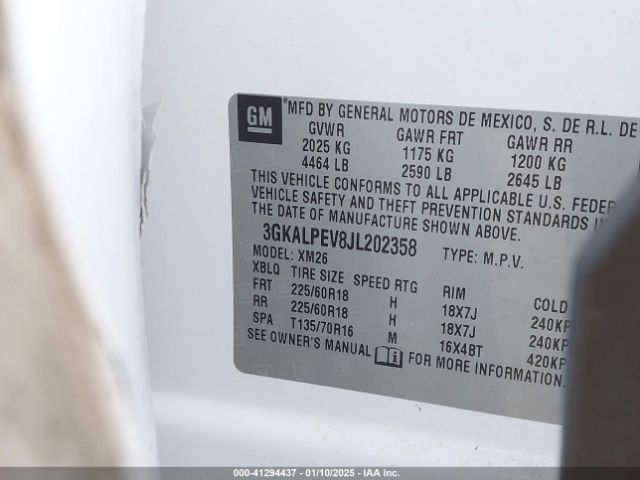 3GKALPEV8JL202358 GMC Terrain Slt