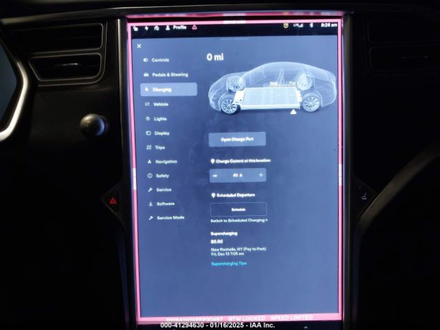 5YJSA1H1XEFP30497 Tesla Model S P85