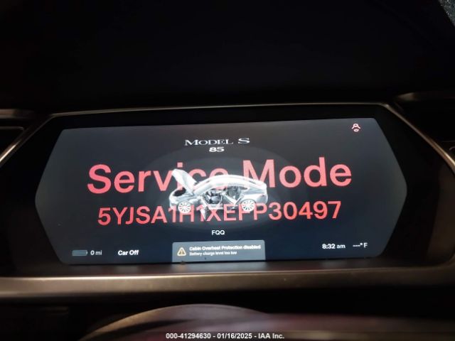 5YJSA1H1XEFP30497 Tesla Model S P85